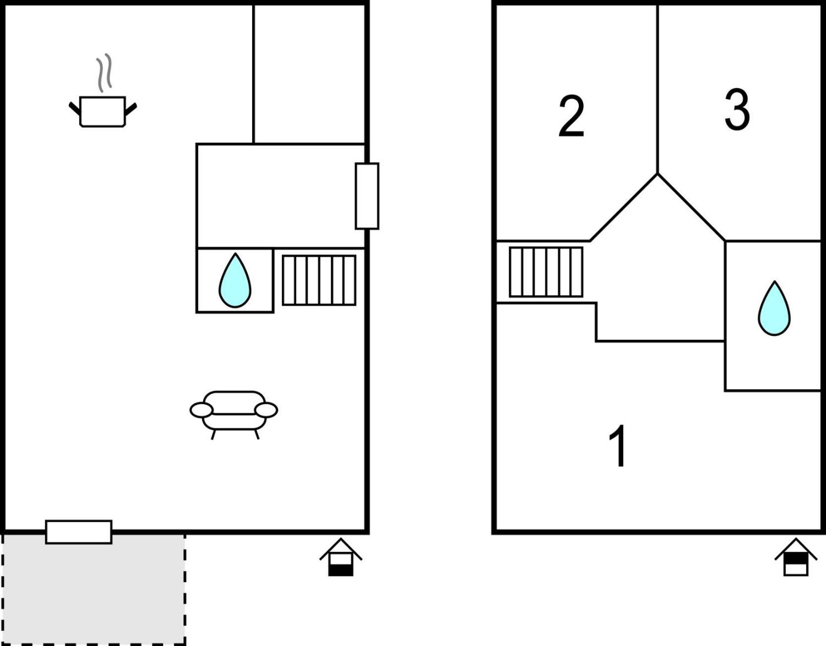 3 Bedroom Lovely Home In 존느메어 외부 사진